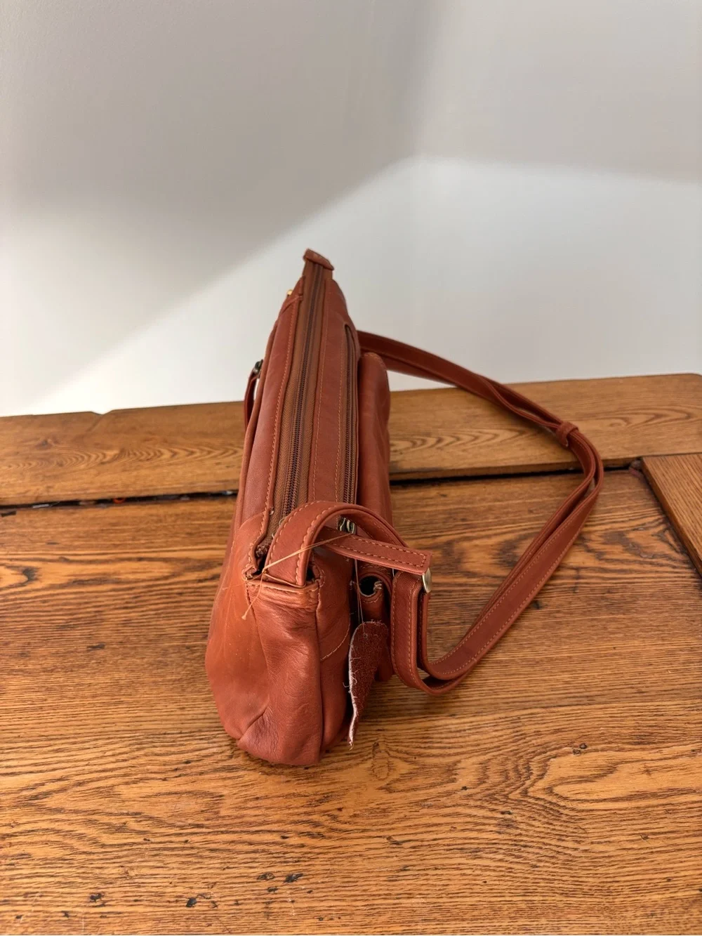 Derek Alexander Leather Crossbody Bag 🤎 - Picture 4 of 8